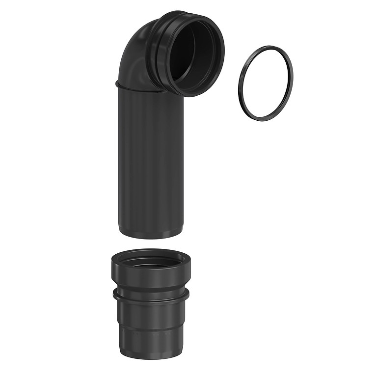 Outlet Knee Aqua 40 FR 90/100 with Adapter K3013-008
