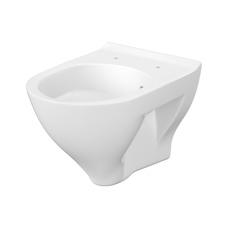 Set C938: Mille Pro Wall Hung Bowl Cersanit Vortex with Luna Toilet Seat S4042-002