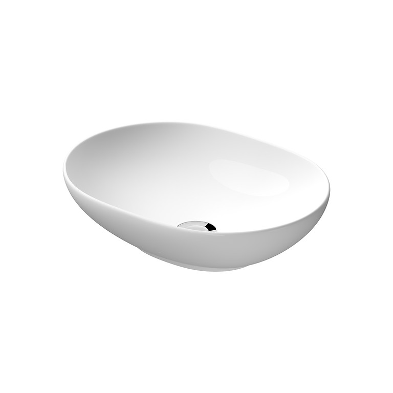 Cersanit Essentials Savio 50 Counter-Top Washbasin Oval K711-003