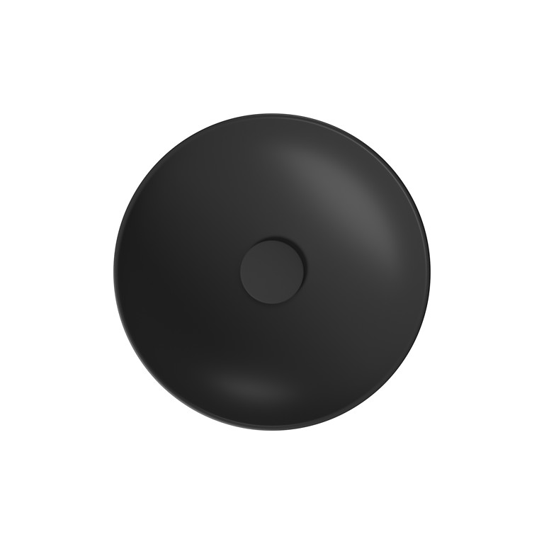 Cersanit Essentials Savio 40 Counter-Top Washbasin Round, Anthracite K711-019