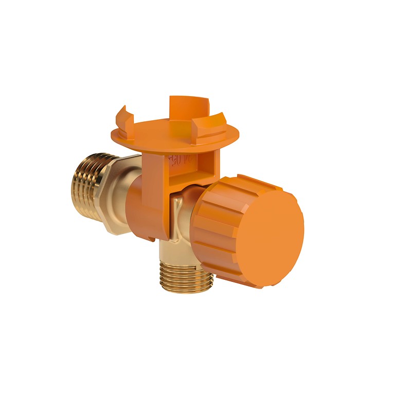 Cut-Off Angular Valve with Mounting Aqua System 50 Nordic K99-0462