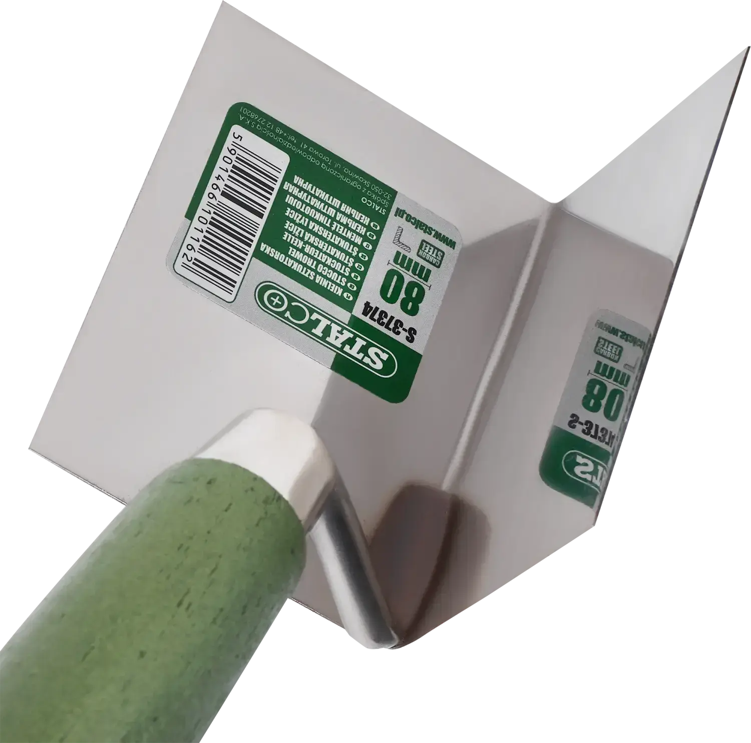 Stucco Trowel Angled 80x80mm STALCO S-37374 S-37374