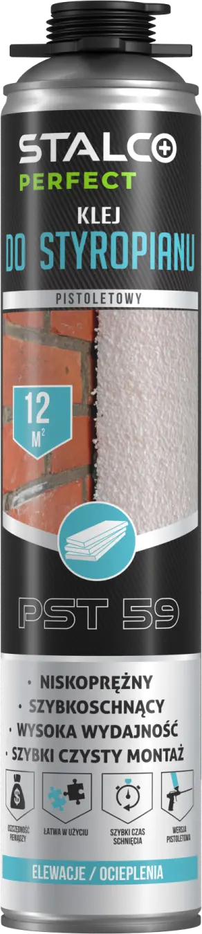 Foam Adhesive for Polystyrene Gun PST 59 STALCO PERFECT S-64659