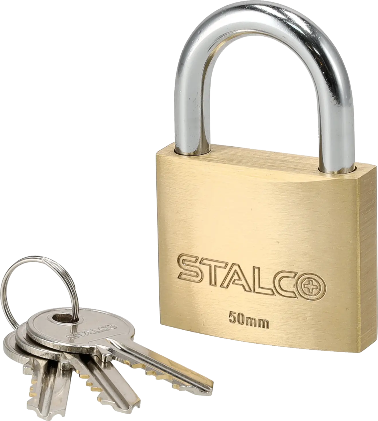 Heavy duty brass padlock 30mm 30 mm STALCO S024110230