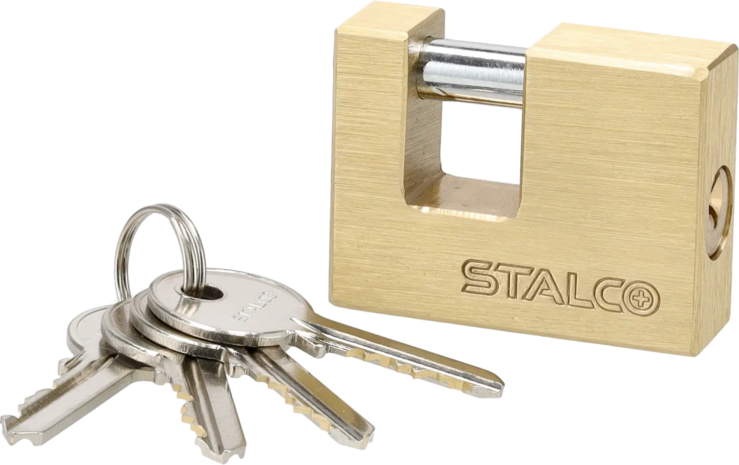 Brass spindle padlock 60 mm (5905947917464)