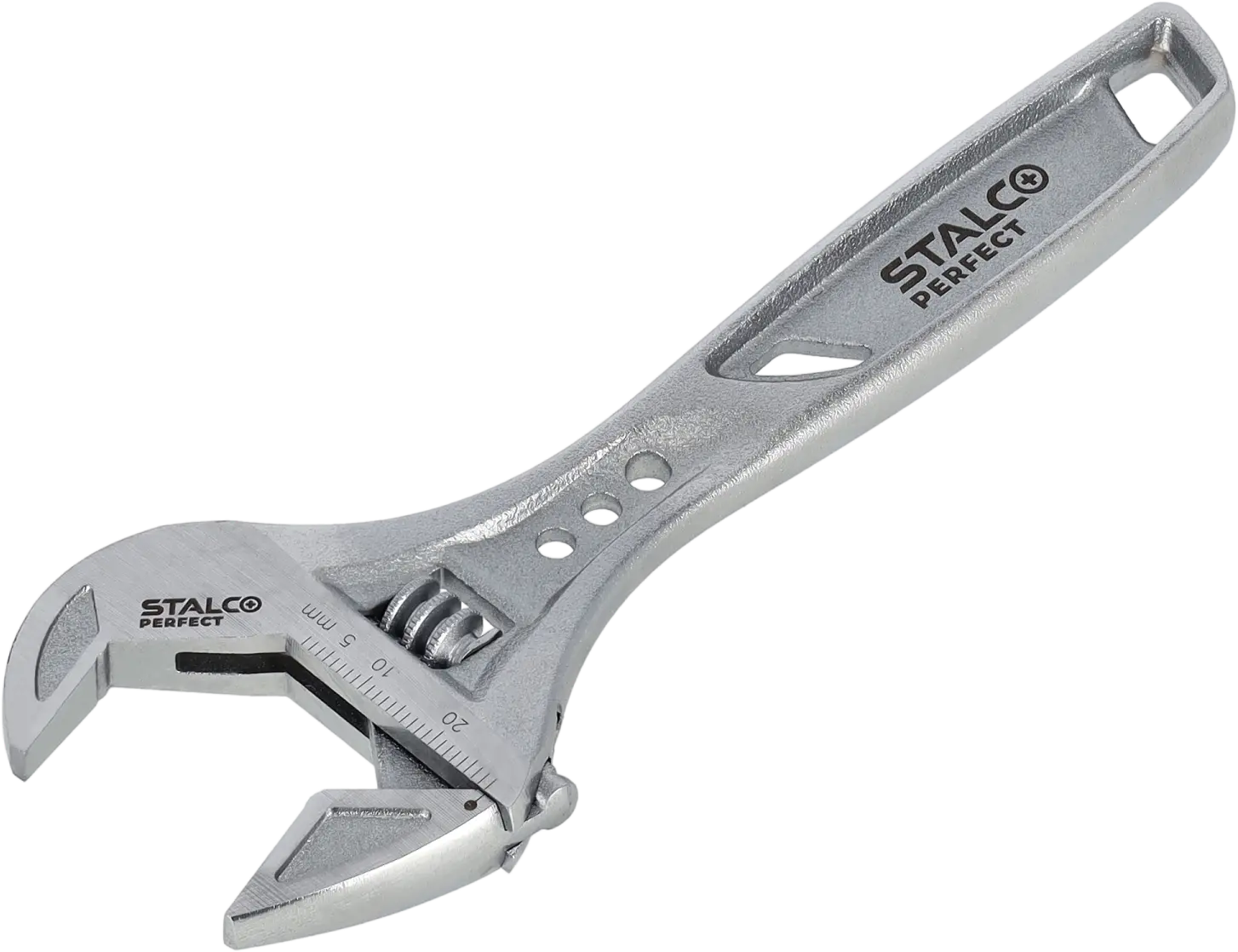 Adjustable wrench CrV 0-43 mm 250 mm (5904012156548)