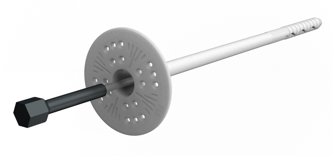 KID metal pin for fastening insulation with extended break zone KID-10x200 (5901466102640)