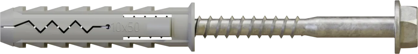 Expansieplug met Zeskantkop Schroef K-10/6x100 (100/600) STALCO K10100 STALCO K-10X100