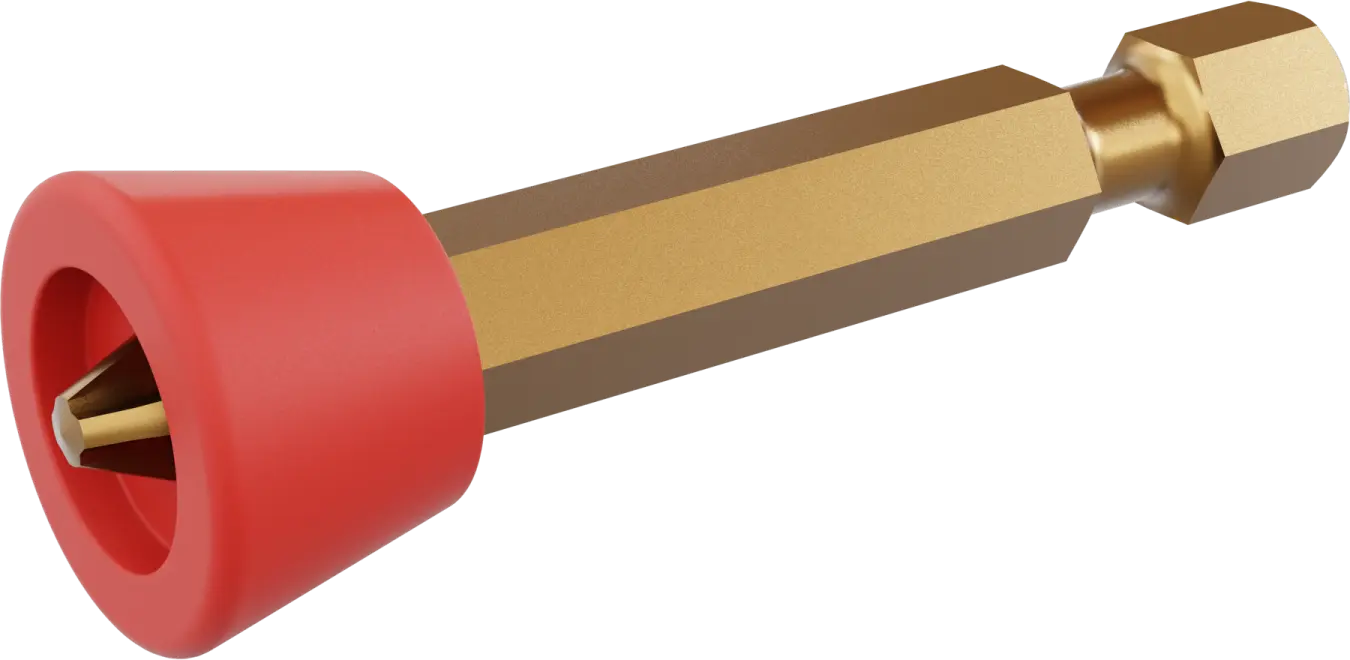 1/4" Phillips bit with stop metal limiter (5907180851086)