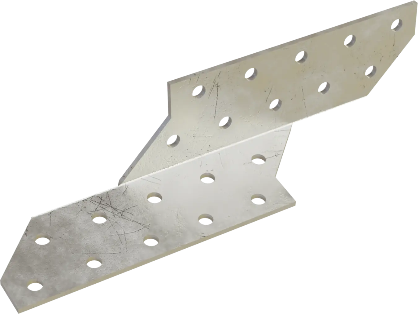 LK rafter connector 33x250mm, right, thickness: 2.0mm (5907527911435)