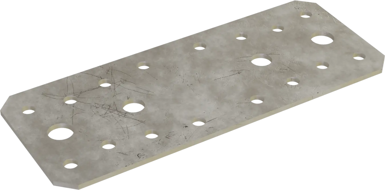 LPS special flat connector 180x40mm, thickness 2.5mm (5907527911473)