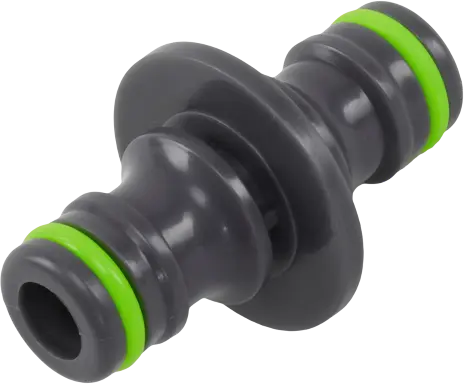 Double hose connector STR STALCO GARDEN S101010442