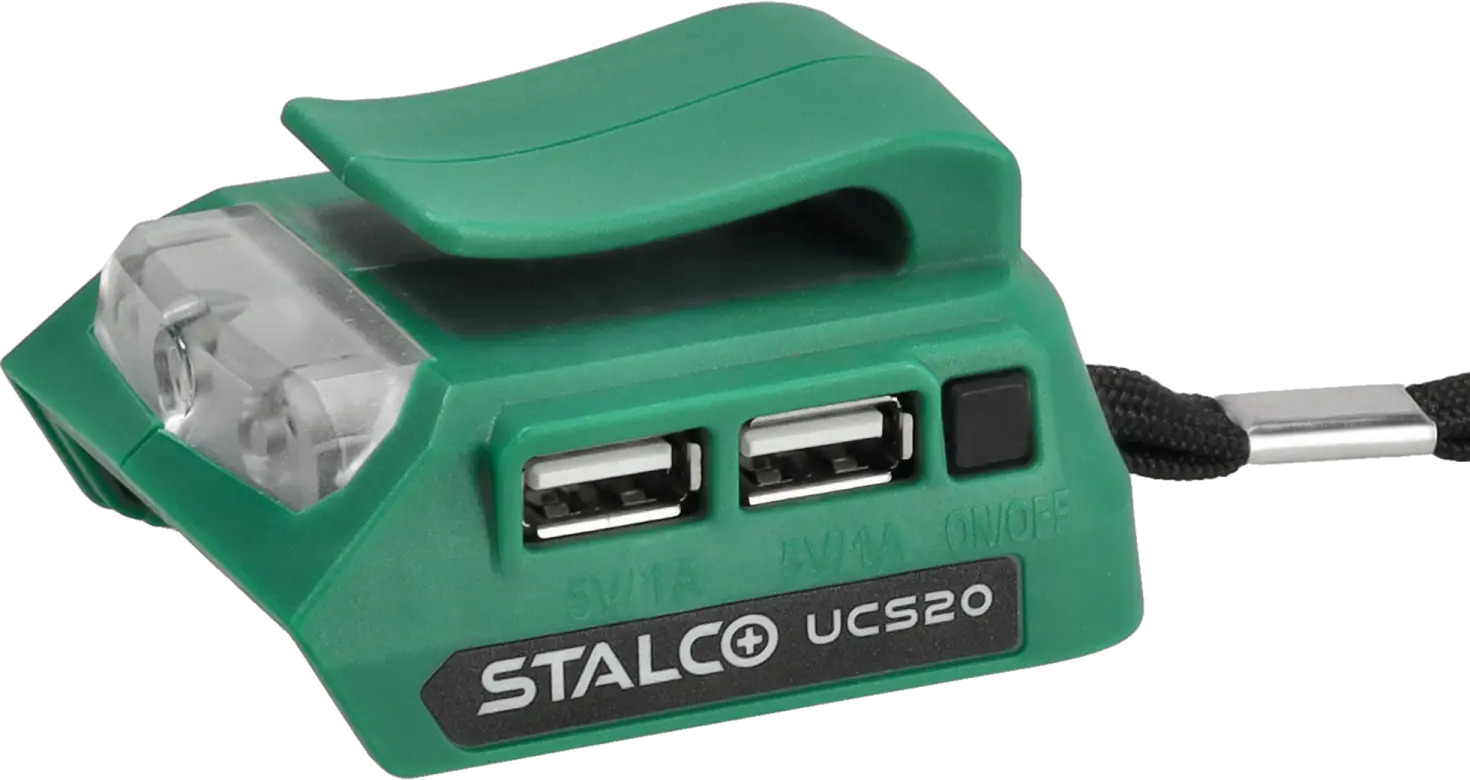 USB Charger UCS20 STALCO S-97389