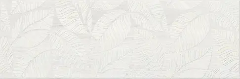 LIVI CREAM INSERTO LEAVES 20X60