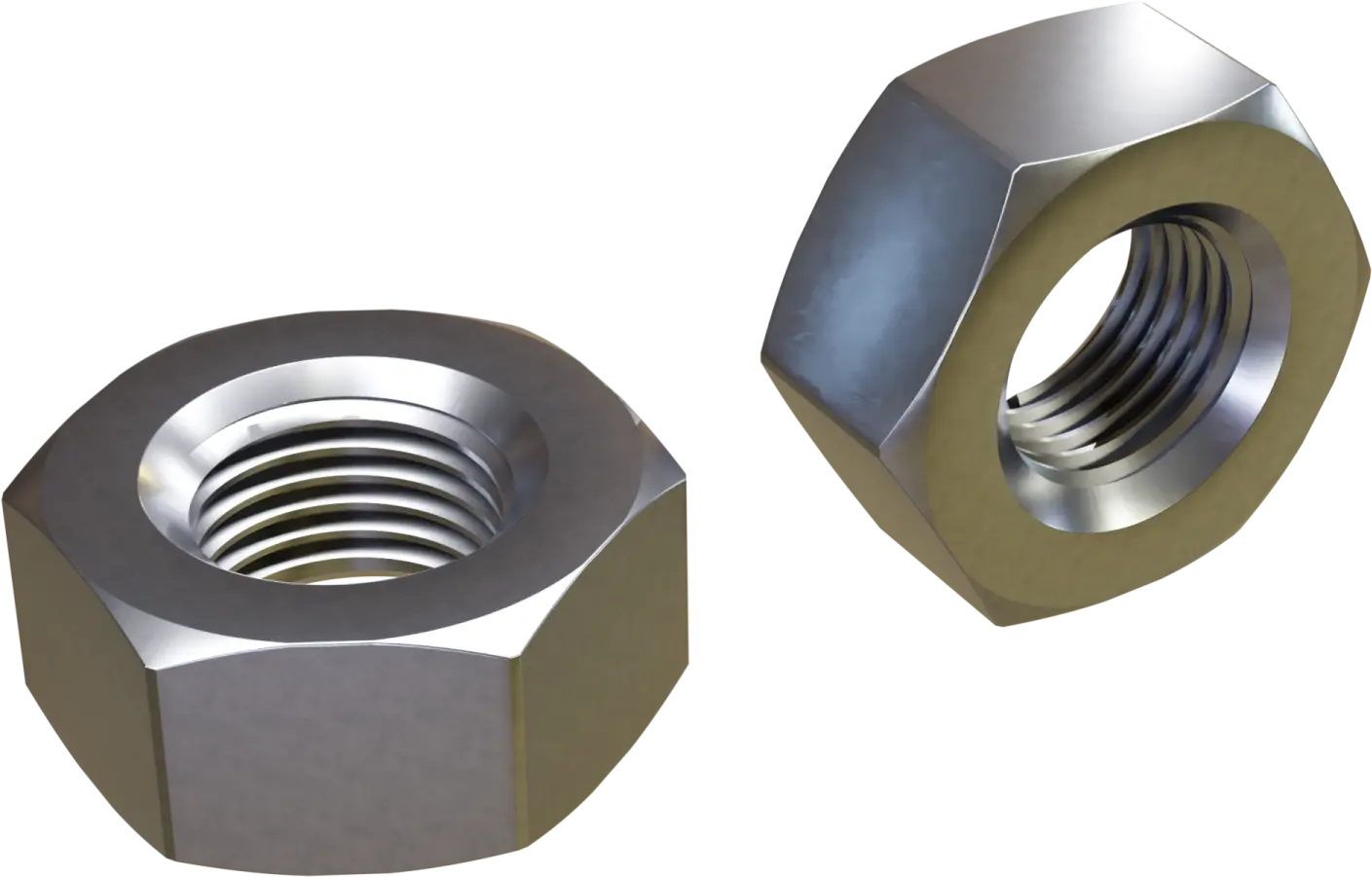 Hex nut zinc - plated DIN 934 M6, ±455 pcs./kg NAK06 M6, ± szt./kg: 455 NAK - M 6 STALCO