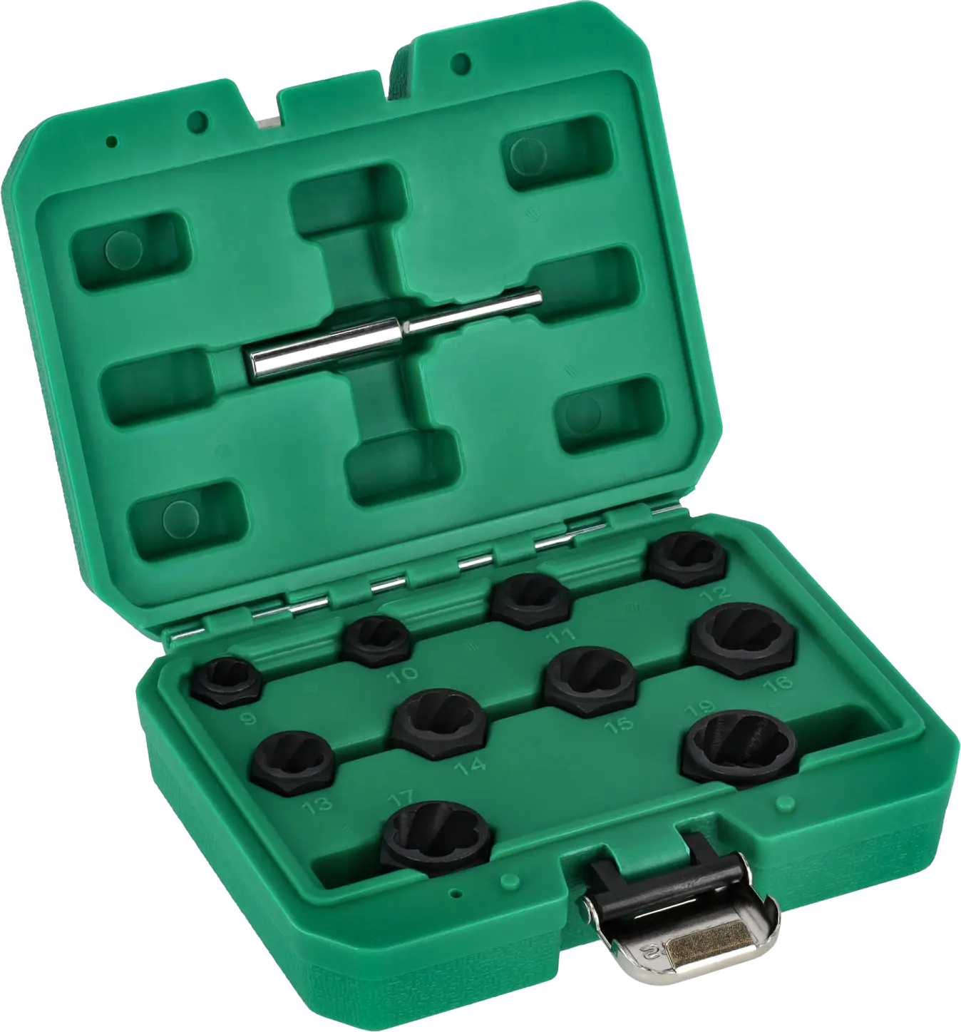 Bolt extractor socket 3/8” 11 pcs set STALCO S011133004