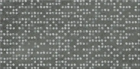 NORMANDIE GRAPHITE INSERTO DOTS 30X60