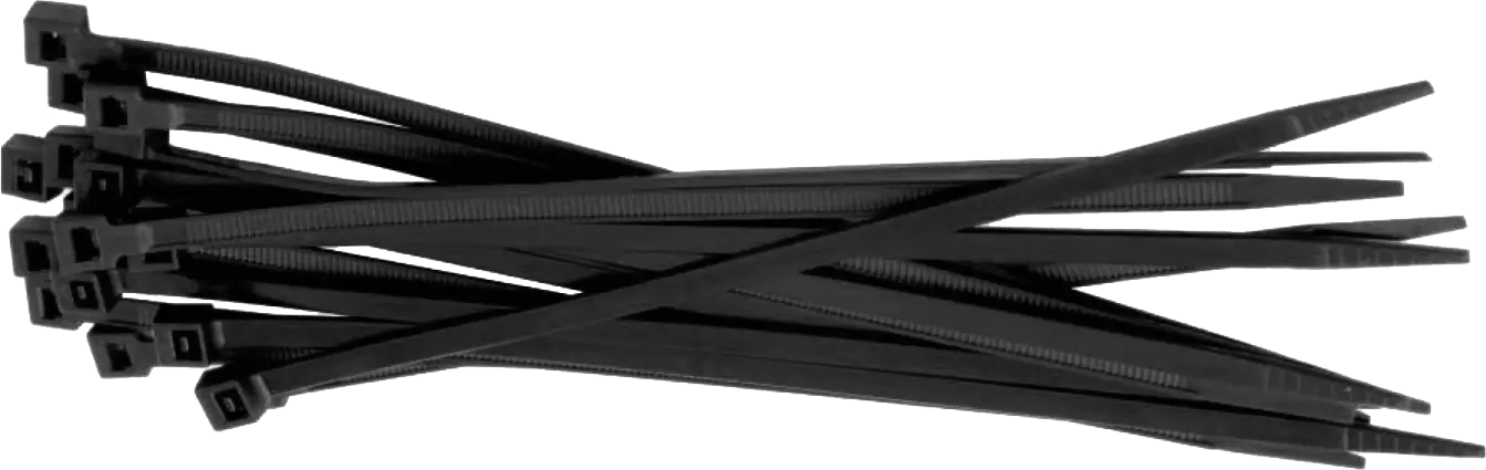 Black OPP nylon headbands 8.8 x 550 mm, black (5904012176683)