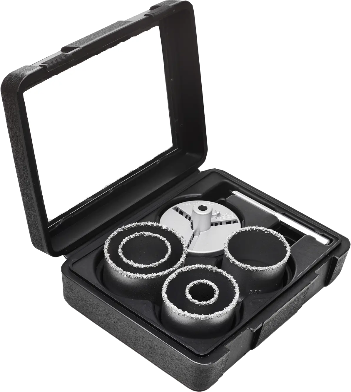 Tungsten Hole Saw Set 6pcs∅33 - ∅73mm STALCO S-28306