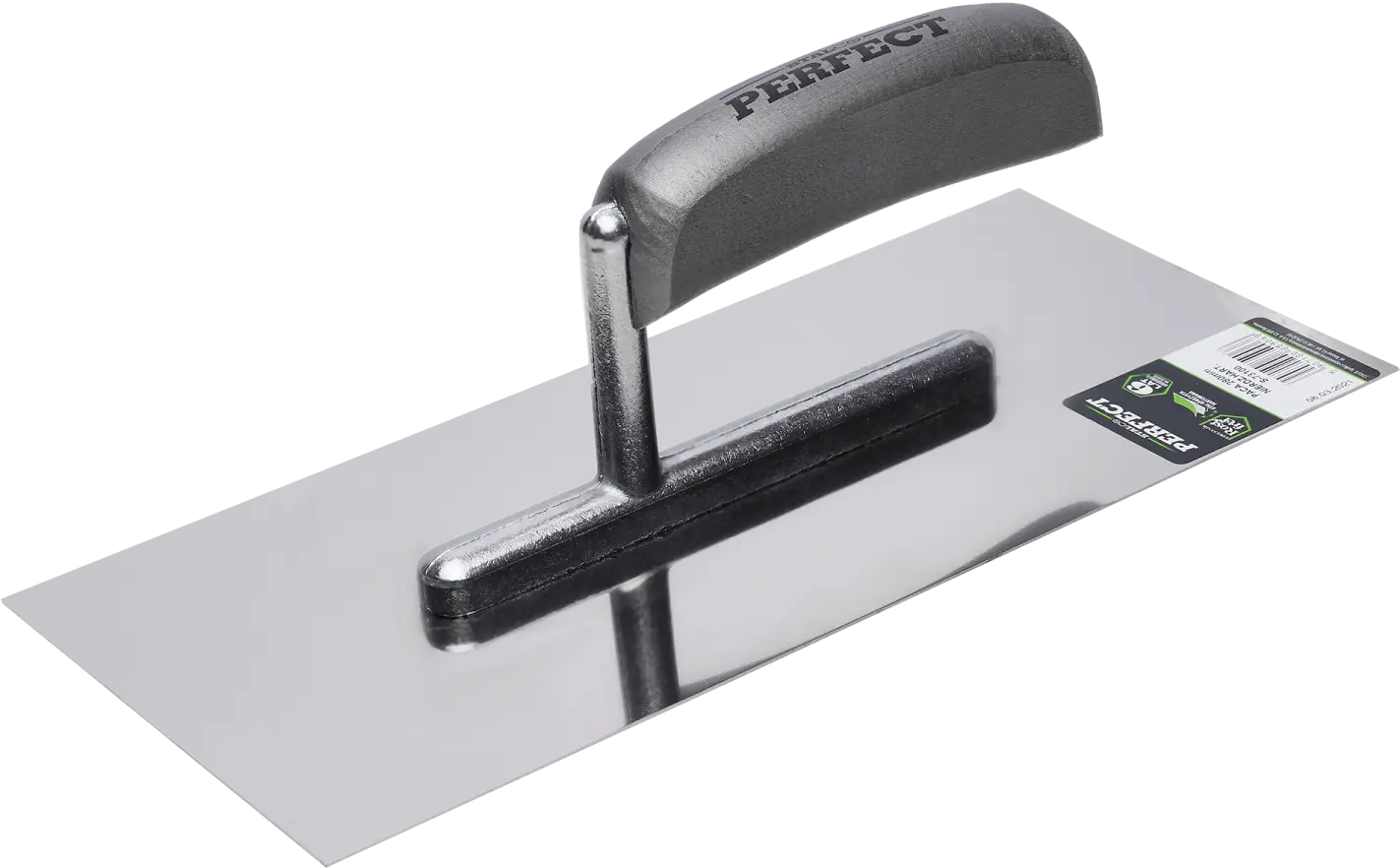 Stainless steel trowel 280 x 130 mm, smooth (5907180859068)