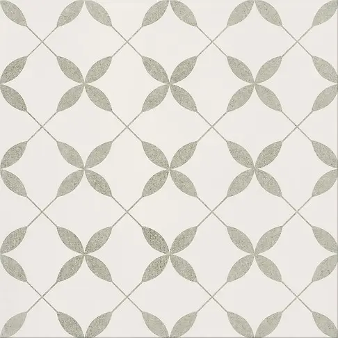 PATCHWORK CLOVER GREY PATTERN 30X30