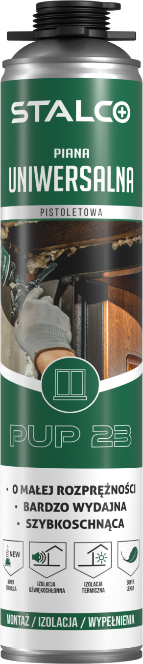 Universeel PU-schuim voor Pistool PUP 23 STALCO S-64623