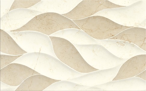 PINEVILLE CREAM/BEIGE GLOSSY STRUCTURE 25X40