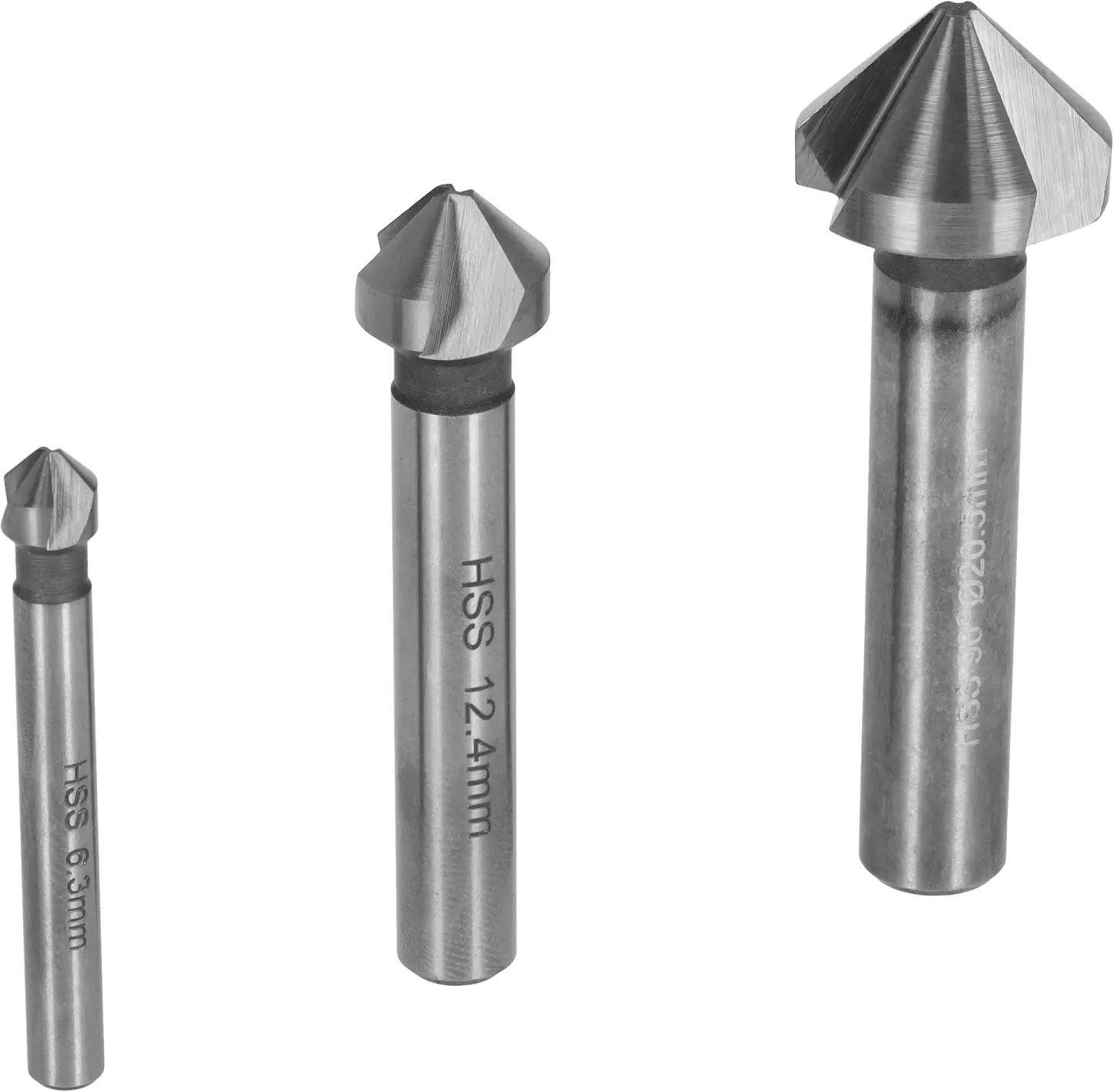Set of 3 HSS Countersinks (5904012136113)