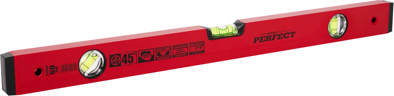 Aluminum spirit level 150 cm / 45° (5901466124758)