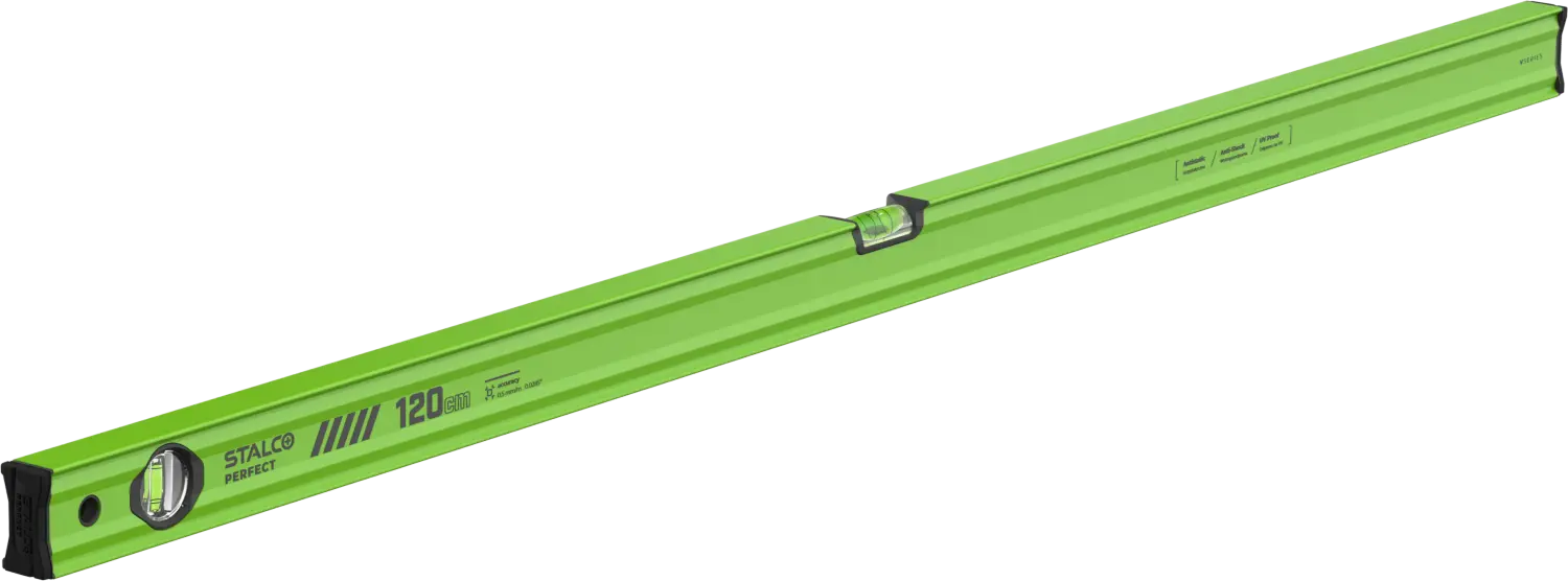 Spirit level VSERIES 120cm lime STALCO PERFECT S010265505