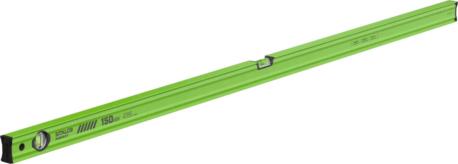 Spirit level VSERIES 150cm lime STALCO PERFECT S010265506