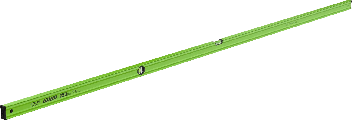 Spirit level VSERIES 250 cm (on request) lime STALCO PERFECT S010265508