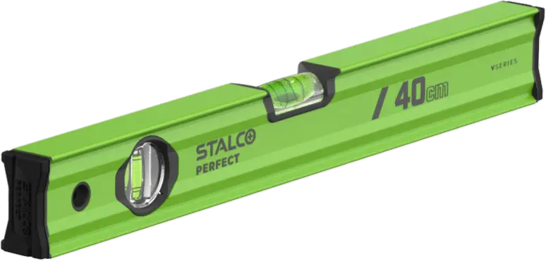 Spirit level VSERIES 40cm lime STALCO PERFECT S010265501