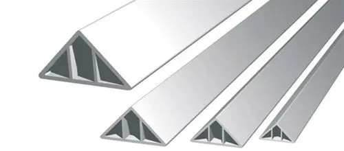 Triangular chamfer strip