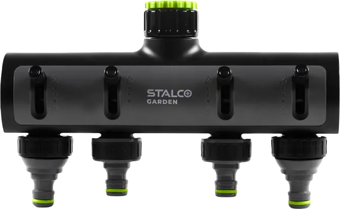 Quadruple Hose Splitter EXP – STALCO GARDEN S101010275