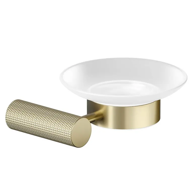 Zen by Cersanit Soap Dish Wall-Mounted Gold Matt S1001-139