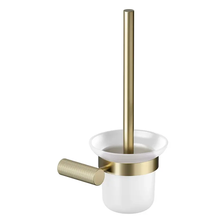 Zen by Cersanit Toilet Brush Wall-Mounted Gold Matt S1001-140