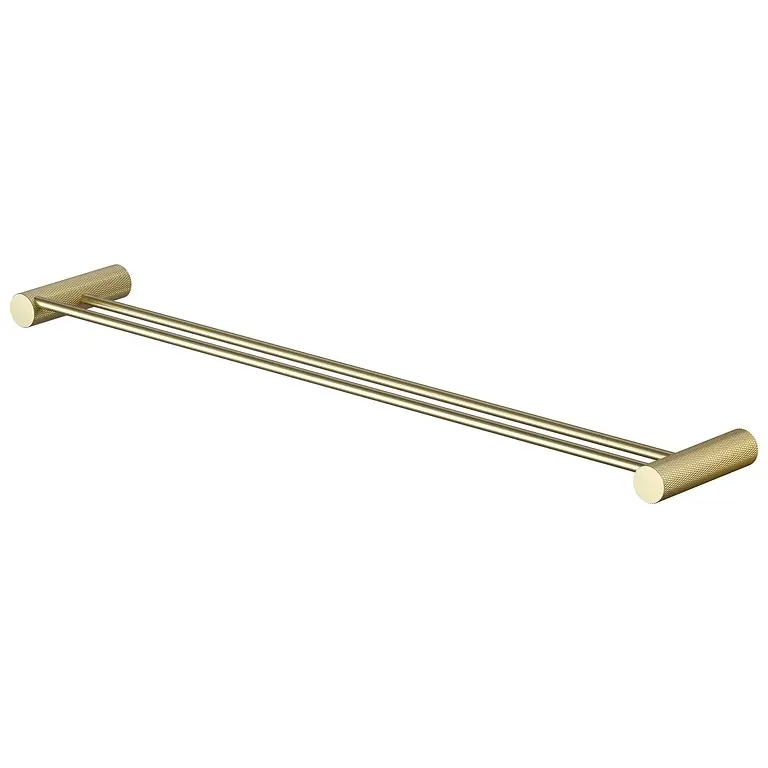 Zen by Cersanit Towel Rail Double Gold Matt S1001-142