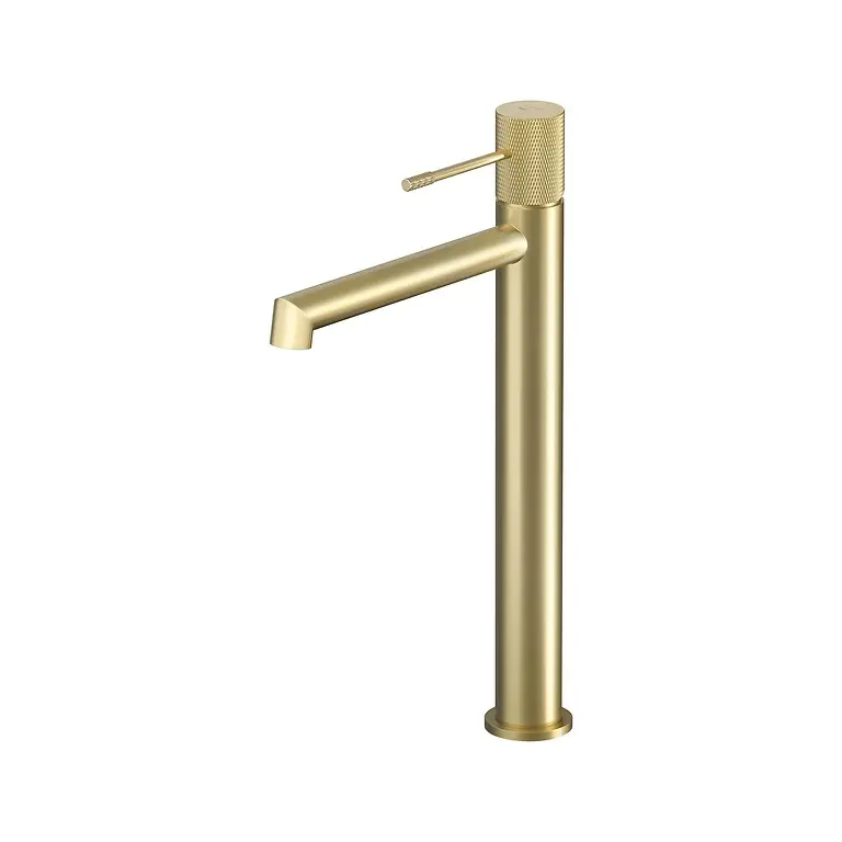 Zen by Cersanit Washbasin Faucet Deck-Mounted High Gold Matt S1001-156