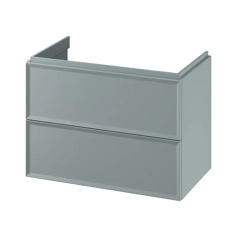 MILLE by CERSANIT 80 Washbasin Cabinet – Fiord (Push-to-Open) S1017-004