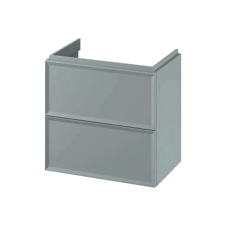 MILLE BY CERSANIT SLIM 60 WASHBASIN CABINET FIORD PUSH-TO-OPEN S1021-009
