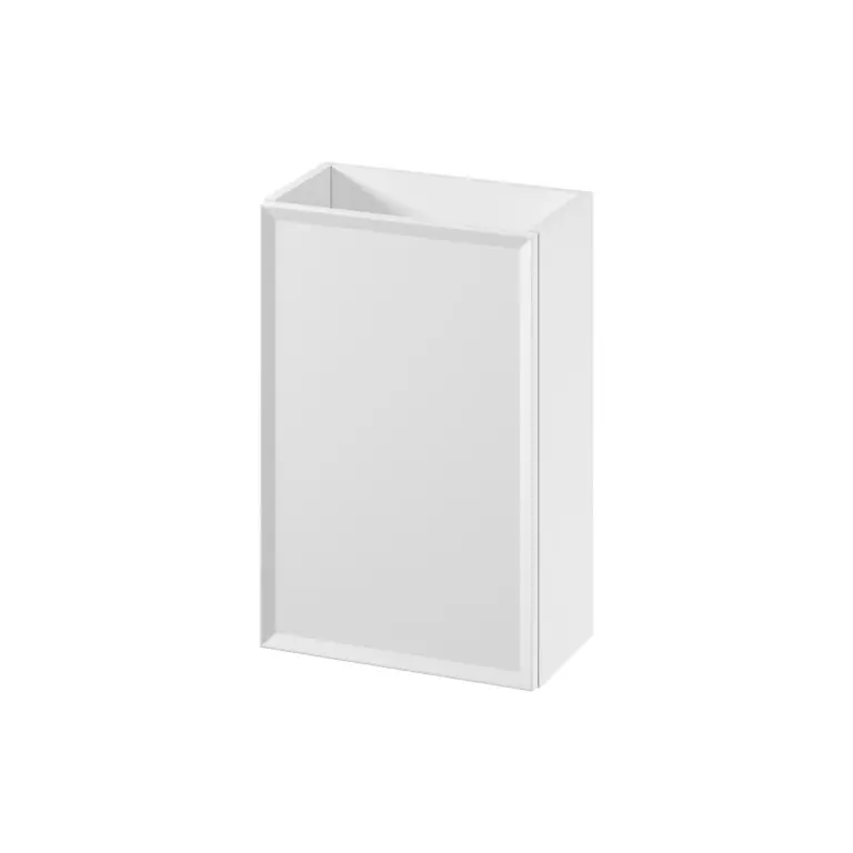 MILLE by CERSANIT 40 Washbasin Cabinet – White Matt (Push-to-Open) S1022-002