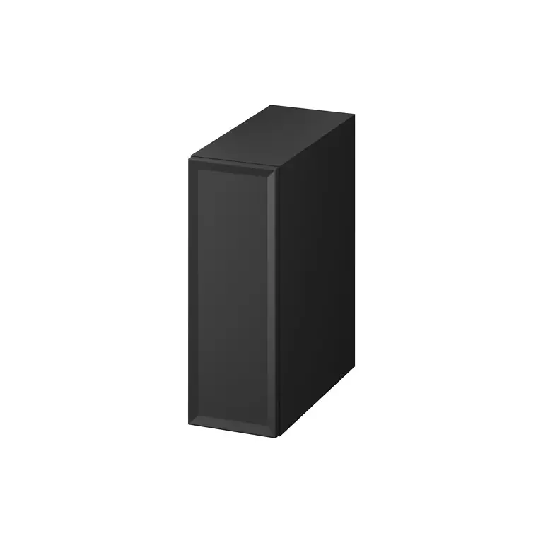 Mille by Cersanit 20 Under-Counter Cargo Cabinet Black Matt S1022-007