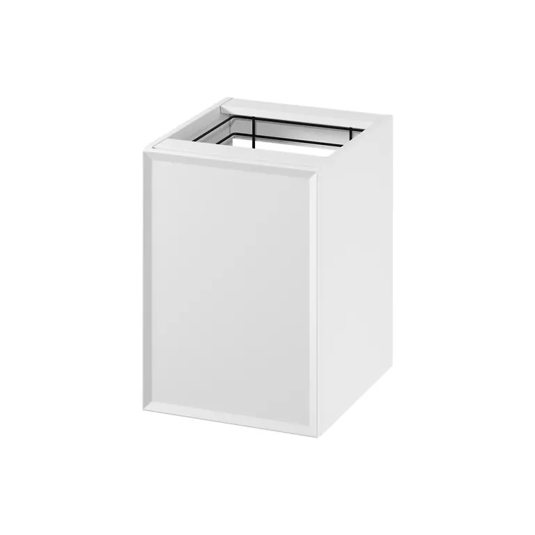 Mille by Cersanit 40 Under-Counter Cabinet with Laundry Basket White Matt S1022-011