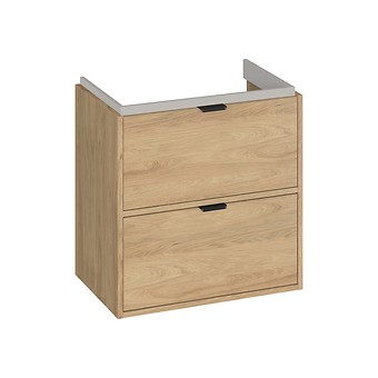 WASHBASIN CABINET SLIM ATRATO 60 OAK S1026-033