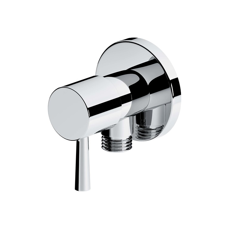Angular Valve Oval Chrome S1056-004