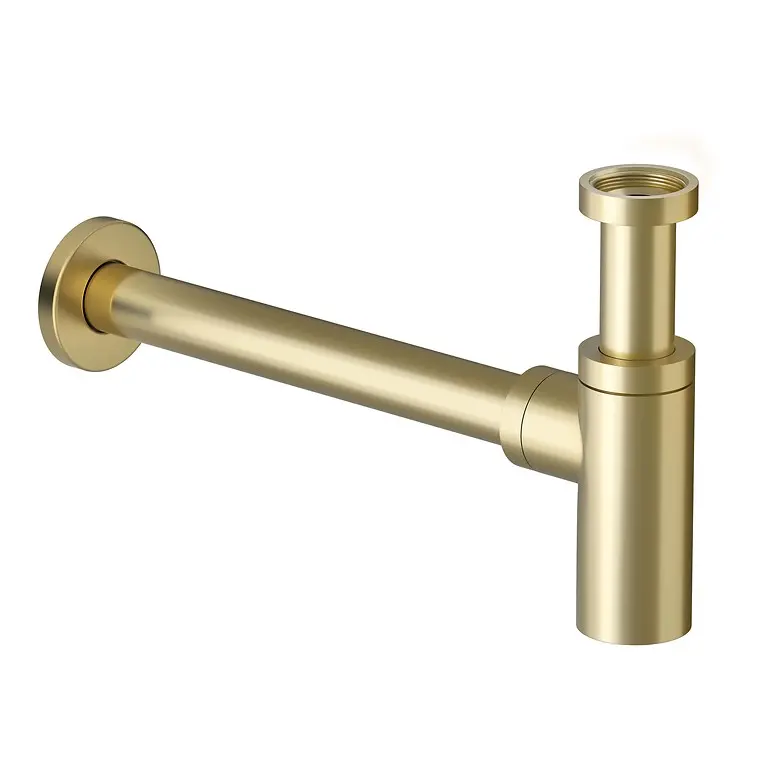 Siphon for Washbasin Oval Gold Matt S1056-012
