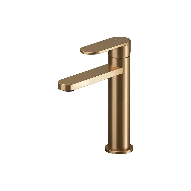 Luna by Cersanit Washbasin Faucet Deck-Mounted Copper Brushed S1057-003