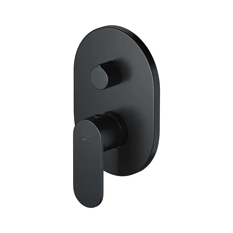 Luna by Cersanit Bathshower Faucet Concealed with Box Black S1057-020
