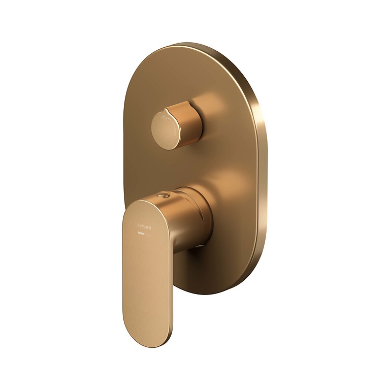 Luna by Cersanit Bathshower Faucet Concealed with Box Copper Brushed S1057-021